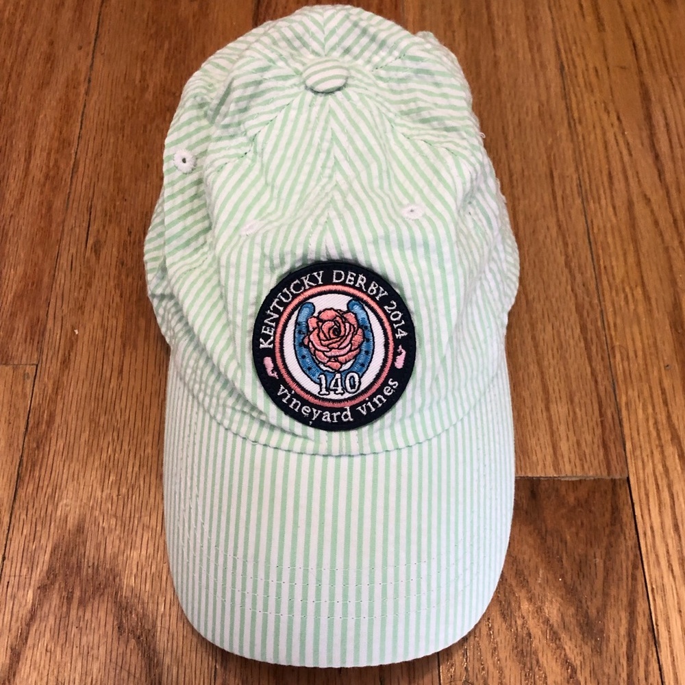 Vineyard Vines Kentucky Derby Seersucker Hat